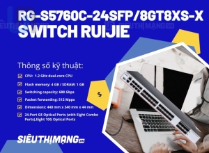 Ruijie RG-S5760C-24SFP/8GT8XS-X