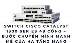 Switch Cisco Catalyst 1300 Series 48 Cổng – Bước Chuyển Mình Mạnh Mẽ Của Hạ Tầng Mạng