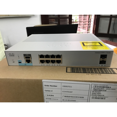 Cisco WS-C2960L-8TS-LL