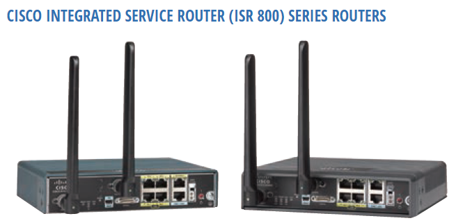 Cấu hình bộ định tuyến Cisco Router 800 Series và điểm nổi bật