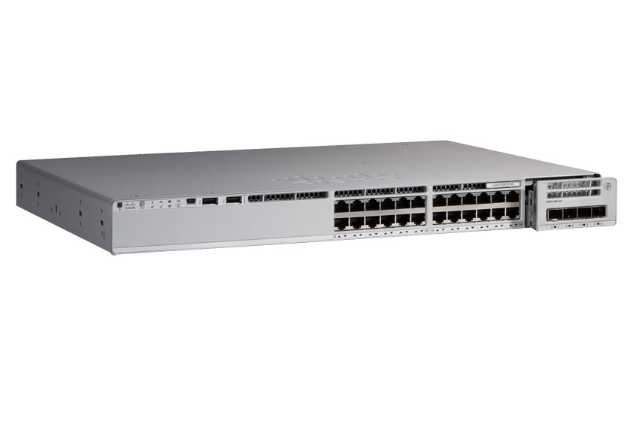 C9200L-24T-4X-A Cisco Catalyst 9200L 24-Port data Only, 4 x 10G , Network Advantage