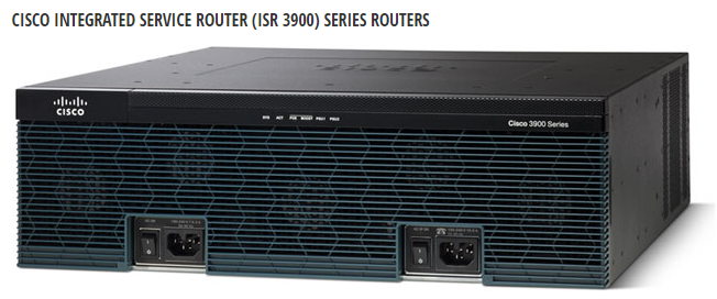Bộ định tuyến dịch vụ tích hợp Cisco ISR 3900 series