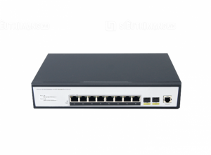 Switch PoE 8 Ports 10/100/1000Mbps 2 10G SFP