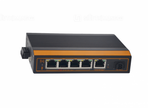 Switch công nghiệp 4 ports 10/100M 1 port SC