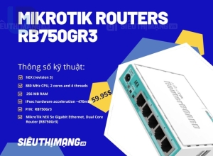 MikroTik RB750Gr3