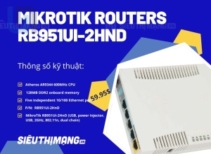 MikroTik RB951Ui-2HnD