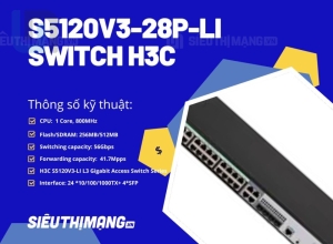 H3C S5120V3-28P-LI