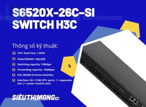 H3C S6520X-26C–SI