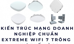 Kiến trúc mạng doanh nghiệp chuẩn Extreme WiFi 7 trông như thế nào?