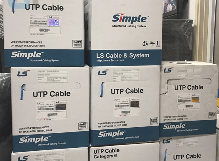 Dây cáp mạng LS Cat6, Cáp mạng LS Cat6, cáp Cat6 LS, cáp mạng LS Cat6,